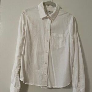 Madewell white shirt size M